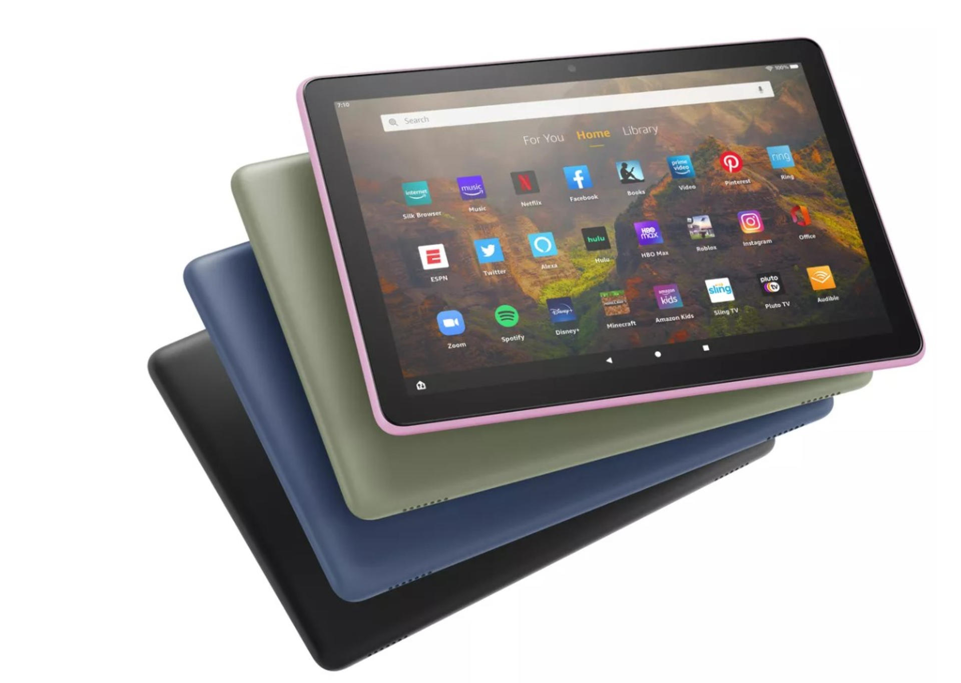 亞馬遜發(fā)布新一代Fire HD 10系列平板 強勁性能多芯無限可能,續(xù)躍智能充電時代